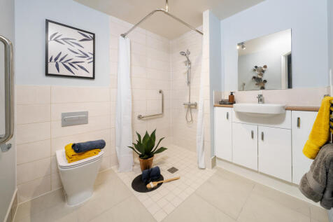 Typical shower room